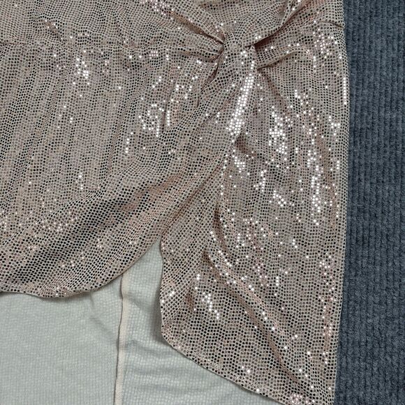 Skims Swim Size 4X Textured Bikini Story Sarong Mini Skirt Clay CU-SAR-3197 NEW - Picture 2 of 7